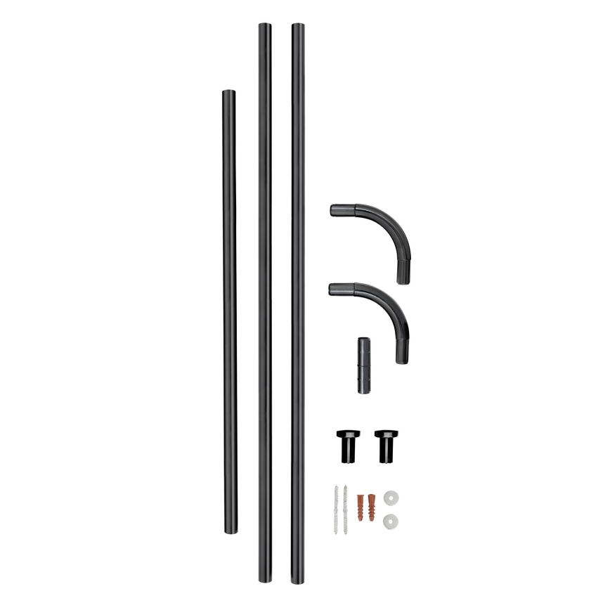 WENKO 23565100 - Črna palica 2x2 cm