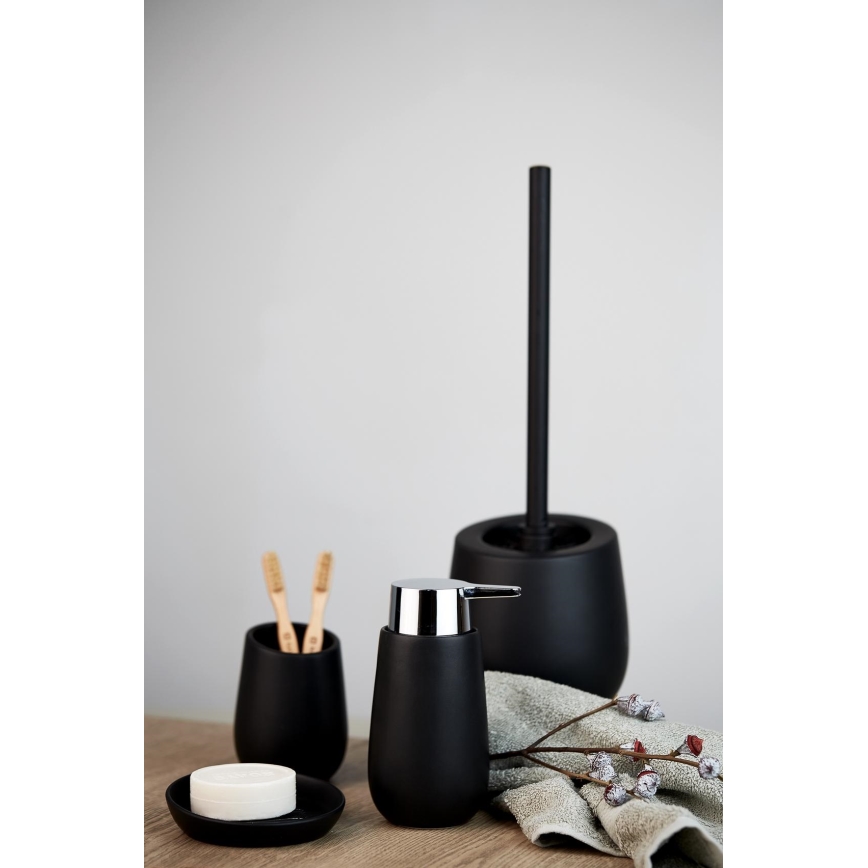 WENKO 23654800 - WC ščetka BADI 13,5x38 cm črna