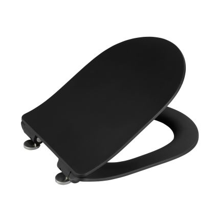 WENKO 23827100-WC sedež SEDILO 45,2x36,2 cm črna/srebrna