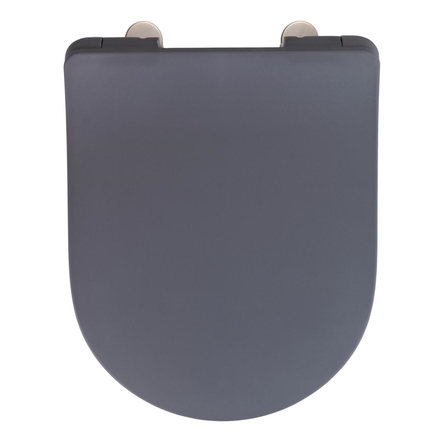 WENKO 23828100-WC sedež SEDILO 45,2x36,2 cm siva/srebrna