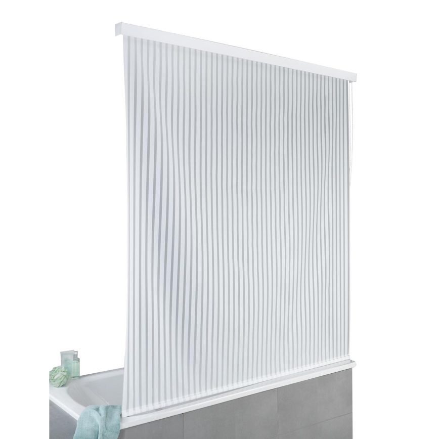 WENKO 23864100 - roleta za prho 132x240 cm bela