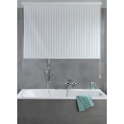 WENKO 23864100 - roleta za prho 132x240 cm bela
