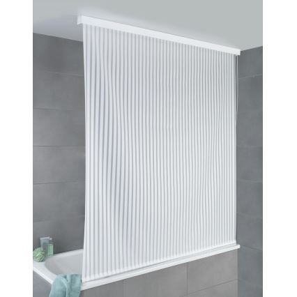 WENKO 23864100 - roleta za prho 132x240 cm bela