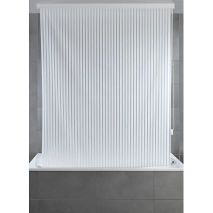 WENKO 23864100 - roleta za prho 132x240 cm bela