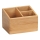 WENKO 23916100 - Organizator TERRA 12x9 cm rjava