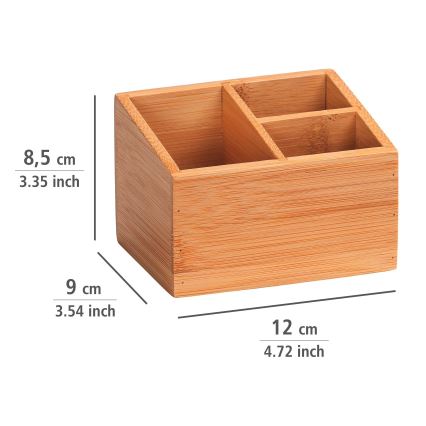 WENKO 23916100 - Organizator TERRA 12x9 cm rjava