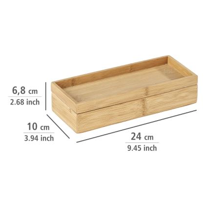 WENKO 23917100 - Box TERRA 24x10 cm rjava