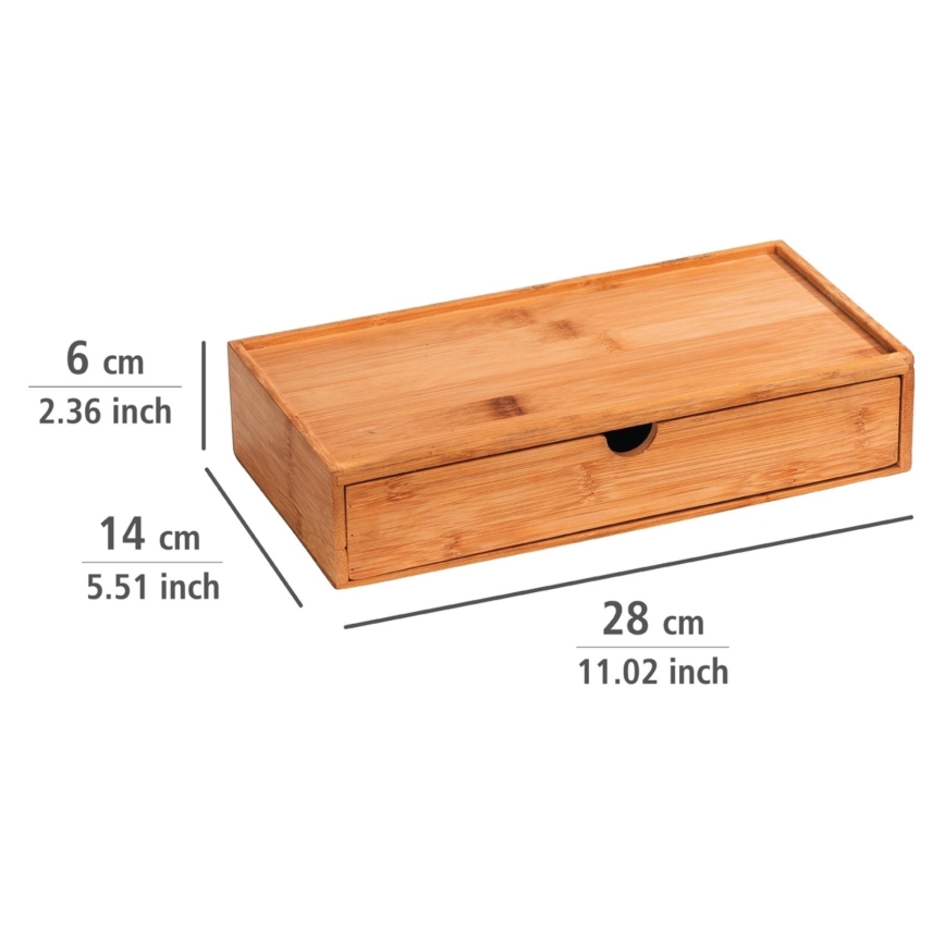 WENKO 23921100 - Škatla TERRA 28x14 cm rjava