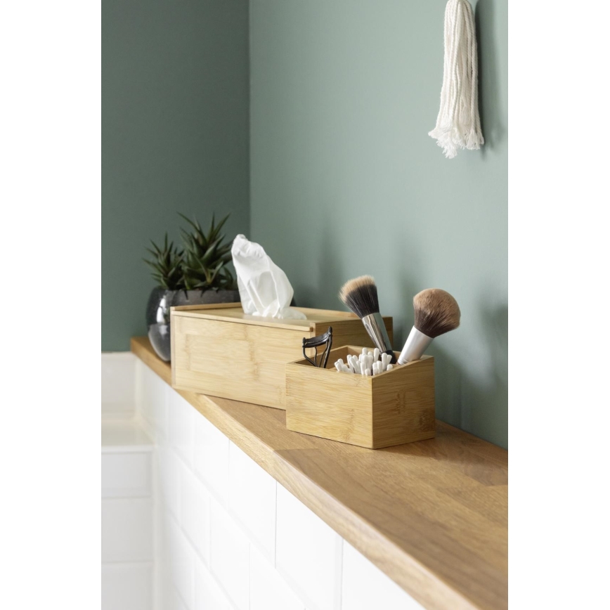 WENKO 23925100 - Doza za robčke TERRA 25x13 cm rjava
