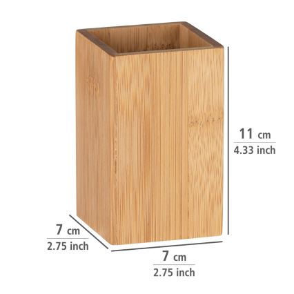 WENKO 23983100 - Kozarček PADUA 7x11 cm rjav