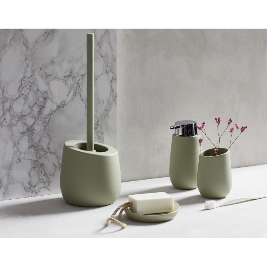 WENKO 24120100 - WC krtača BADI 13,5 x 38 cm zelena