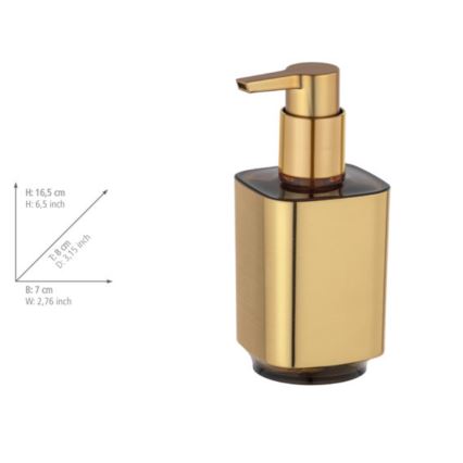 WENKO 24161100 - Dozator za milo AURON 300 ml, zlate barve