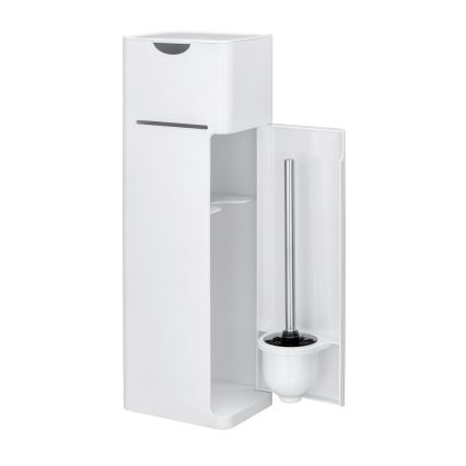 WENKO 24212100 - WC krtača IMON 20x58,5 cm bela