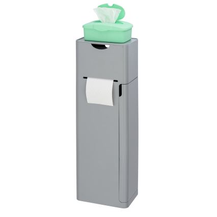 WENKO 24213100 - WC ščetka IMON 20x58,5 cm siva