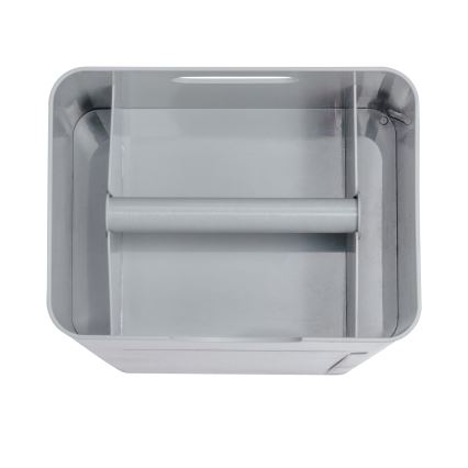 WENKO 24213100 - WC ščetka IMON 20x58,5 cm siva