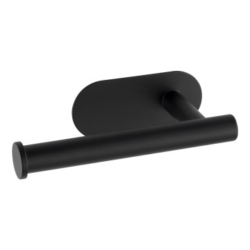 WENKO 24287100-Držalo toaletnega papirja TURBO-LOC OREA BLACK 16x7 cm nerjaveče jeklo/črna
