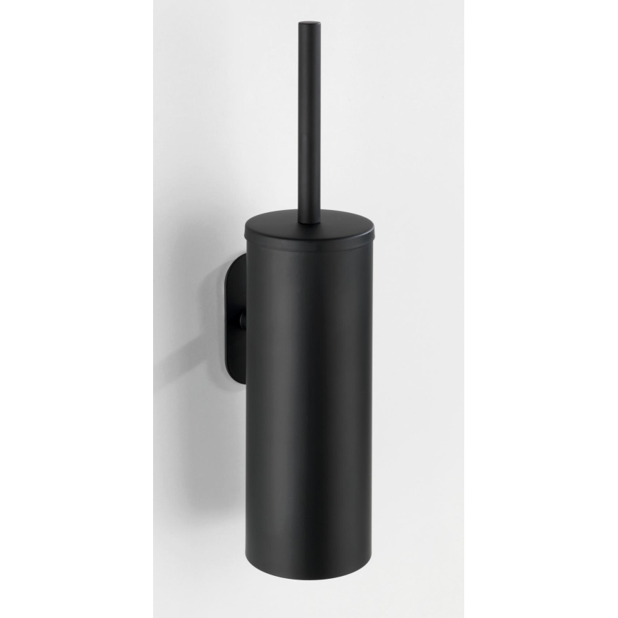 WENKO 24289100-WC krtača TURBO-LOC OREA BLACK 9x39,5 cm iz nerjavnega jekla/črna