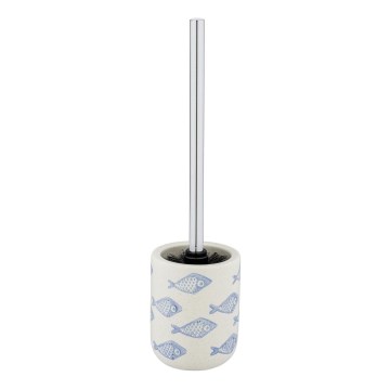 WENKO 24313100 - WC ščetka AQUAMARIN 10x40 cm bežna