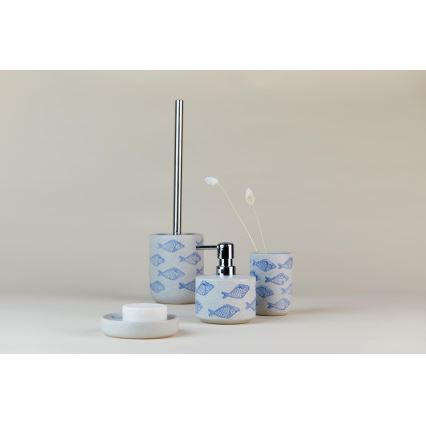 WENKO 24313100 - WC ščetka AQUAMARIN 10x40 cm bežna