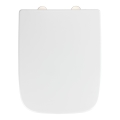 WENKO 24334100-WC sedež EXCLUSIVE 46,5x37 cm bela/srebrna