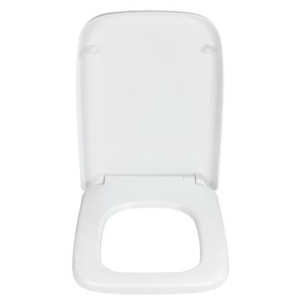 WENKO 24334100-WC sedež EXCLUSIVE 46,5x37 cm bela/srebrna