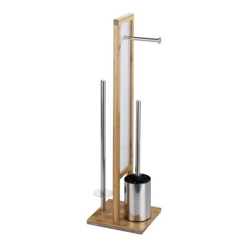 WENKO 24391100 - WC ščetka RIVALTA 18x70 cm rjava/bela/črna