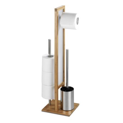 WENKO 24391100 - WC ščetka RIVALTA 18x70 cm rjava/bela/črna