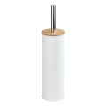 WENKO 24393100 - WC krtača TORTONA 9,5x38,5 cm bela/rjava