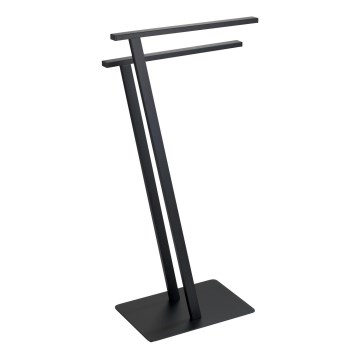 WENKO 24396100 - Stojalo za brisače LIRIO 20x40 cm črno