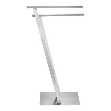 WENKO 24397100 - Nosilec za brisače LIRIO 20x76,5 cm nerjavno jeklo/satinirano