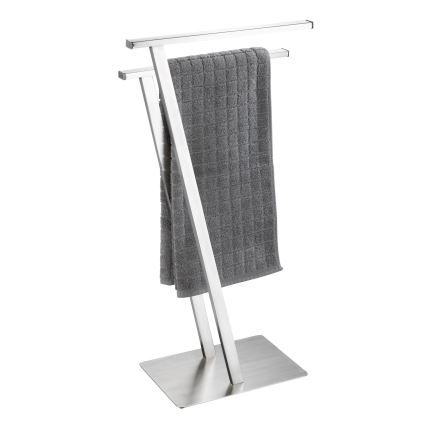 WENKO 24397100 - Nosilec za brisače LIRIO 20x76,5 cm nerjavno jeklo/satinirano