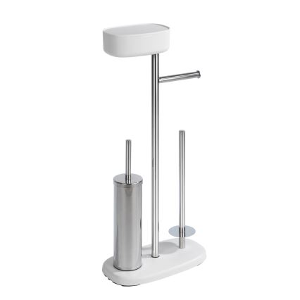 WENKO 24420100 - Komplet za WC RIVAZZA 17 x 72,5 cm bela