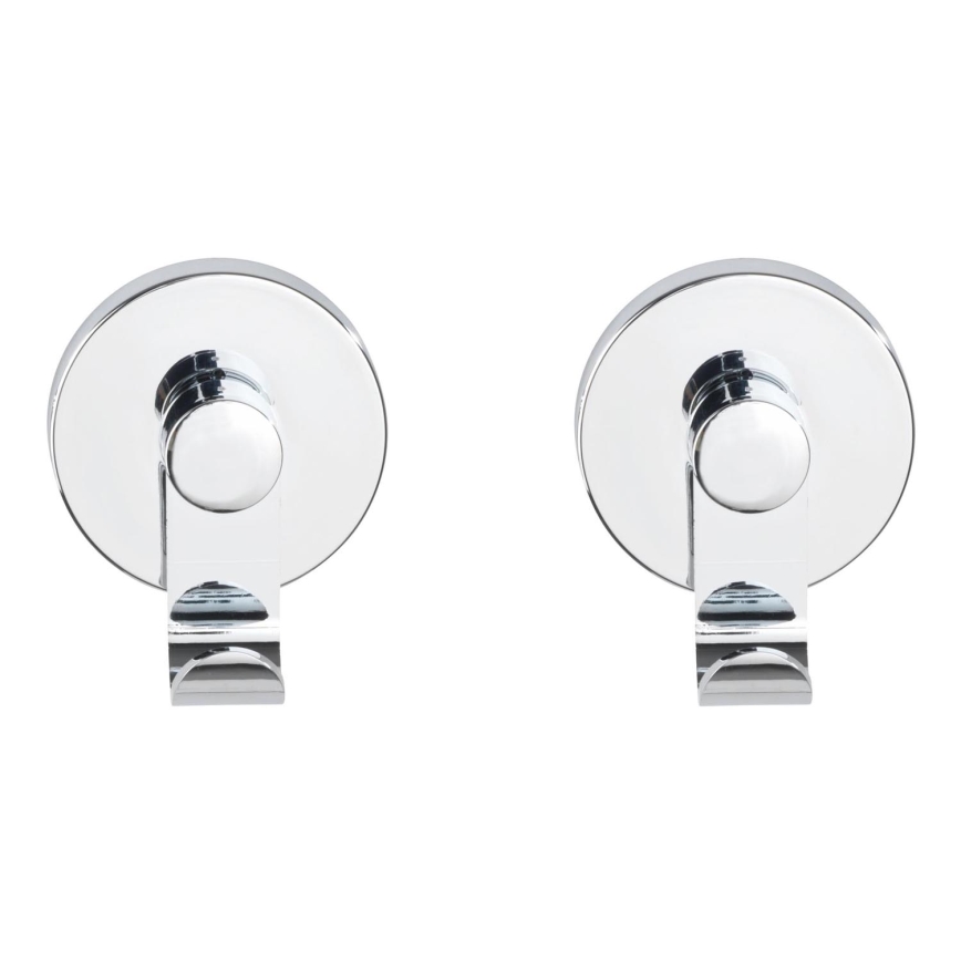 WENKO 24466100-kavelj VACUUM-LOC 6x7 cm sijajni krom