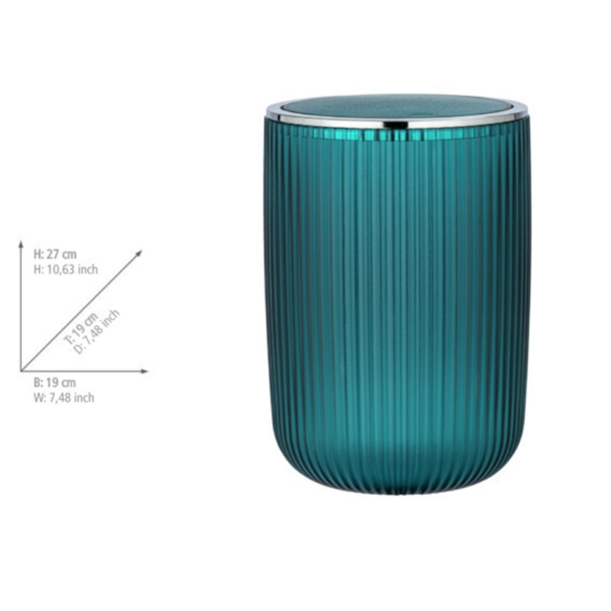 WENKO 24483100 - Košarica AGROPOLI 19x27 cm turkizna