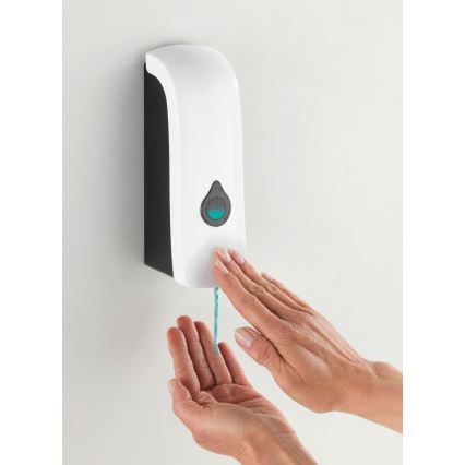 WENKO 24588100-Dozator za milo RANERA 740 ml bela/črna