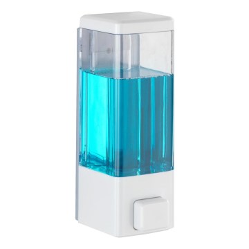 WENKO 24594100-Dozator za milo ISTRES 320 ml bel/prozoren