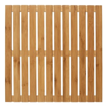 WENKO 24610100 - Preproga BAMBUSA 50x50 cm rjava