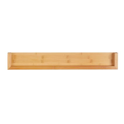 WENKO 24744100 - Polica BAMBUSA 60x9 cm rjava