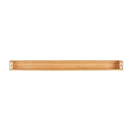 WENKO 24744100 - Polica BAMBUSA 60x9 cm rjava