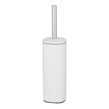 WENKO 24776100 - WC krtača ALASSIO 9,3x39,2 cm nerjaveče jeklo/bela