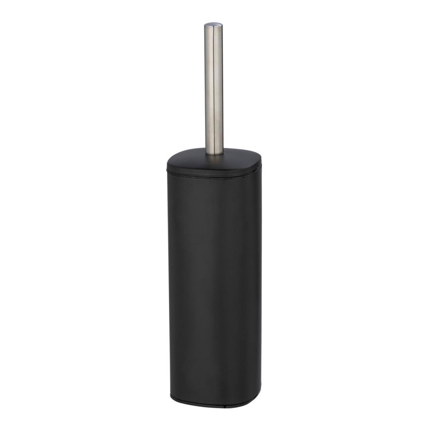WENKO 24778100 - WC krtača ALASSIO 9,3x39,2 cm nerjaveče jeklo/črna