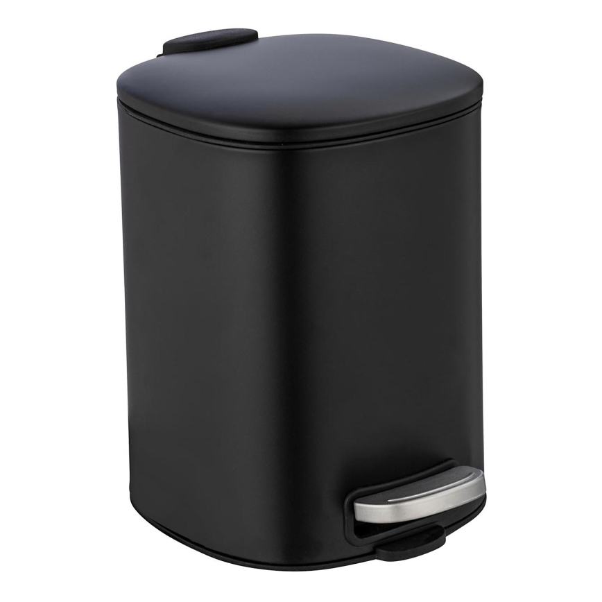 WENKO 24781100 - Koš ALASSIO 20,5x27 cm črn