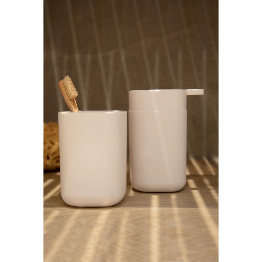 WENKO 24829100 - Dozator tekočega mila DAVOS 350 ml bel