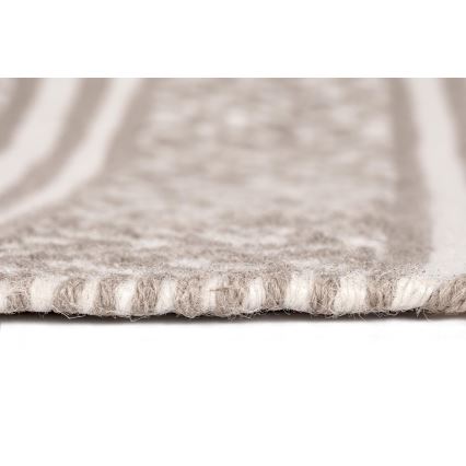WENKO 24868100-Kopalna preproga SHAKI 50x80 cm bež/bela
