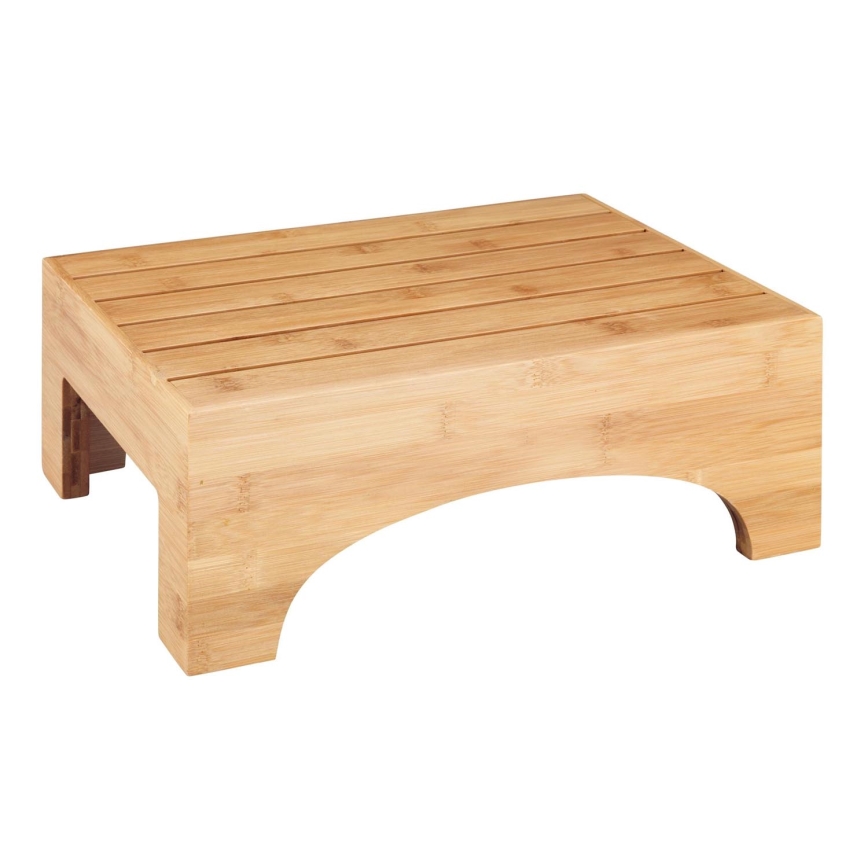 WENKO 24870100 - Stolček BAMBUSA 40x30 cm rjav