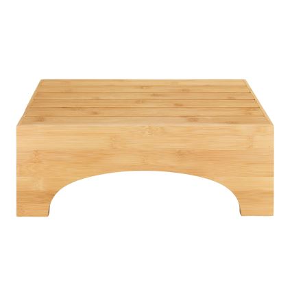 WENKO 24870100 - Stolček BAMBUSA 40x30 cm rjav