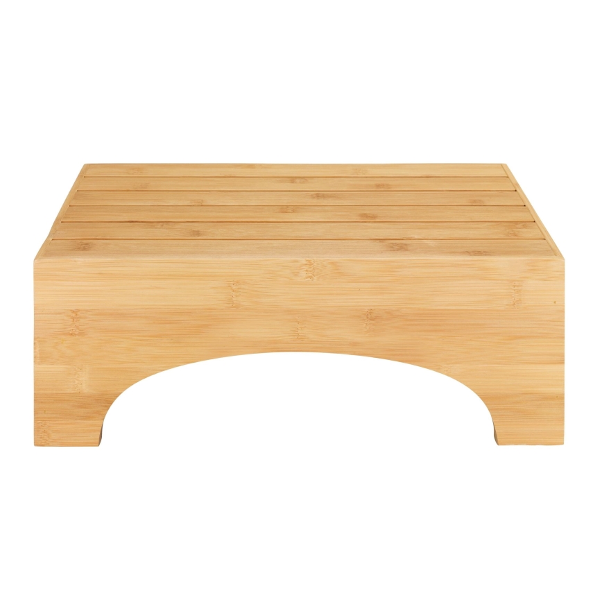 WENKO 24870100 - Stolček BAMBUSA 40x30 cm rjav