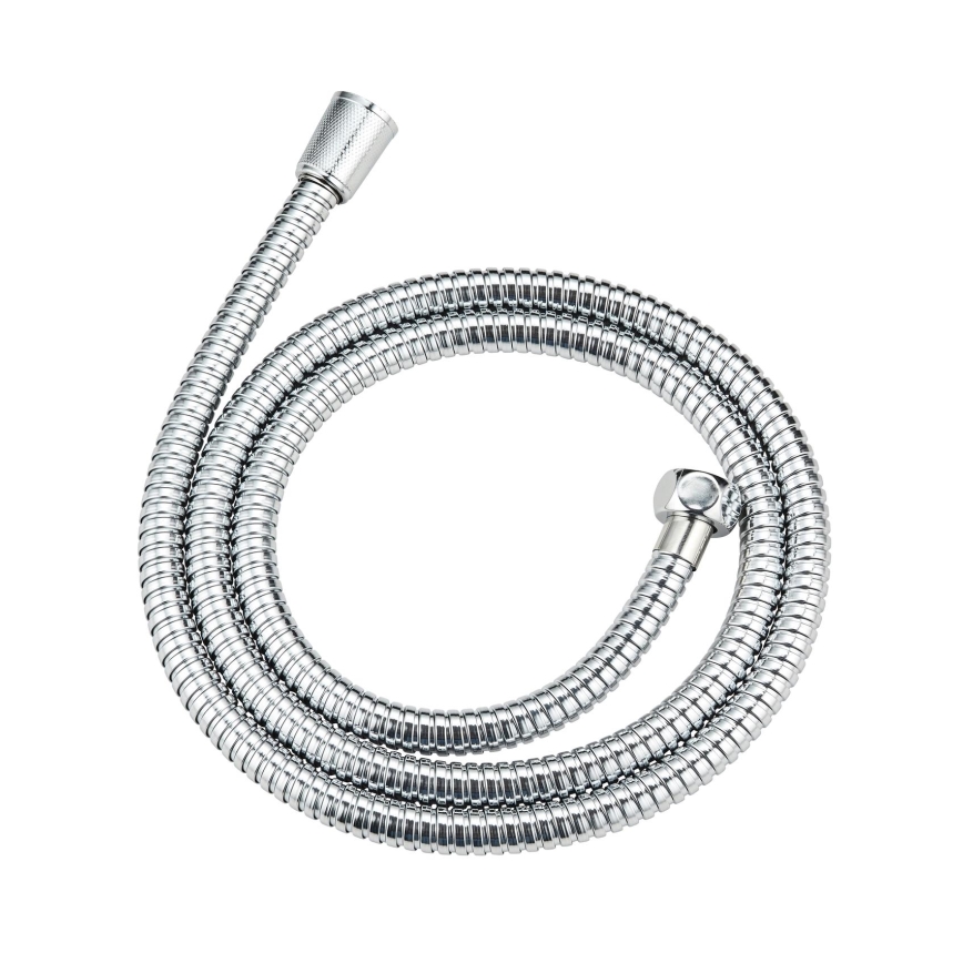 WENKO 24918100 - tuš glava BASIC LINE 9,5x9,5 cm sijajni krom/srebrna