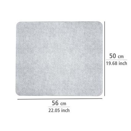 WENKO 2511910800 - Pokrovna plošča 50x56 cm prozorna/siva