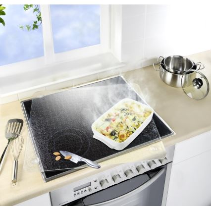 WENKO 2511910800 - Pokrovna plošča 50x56 cm prozorna/siva